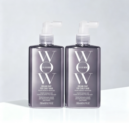 COLOR WOW Dream Coat for Curly Hair – Anti-Frizz Spray for Wavy & Curly Hair