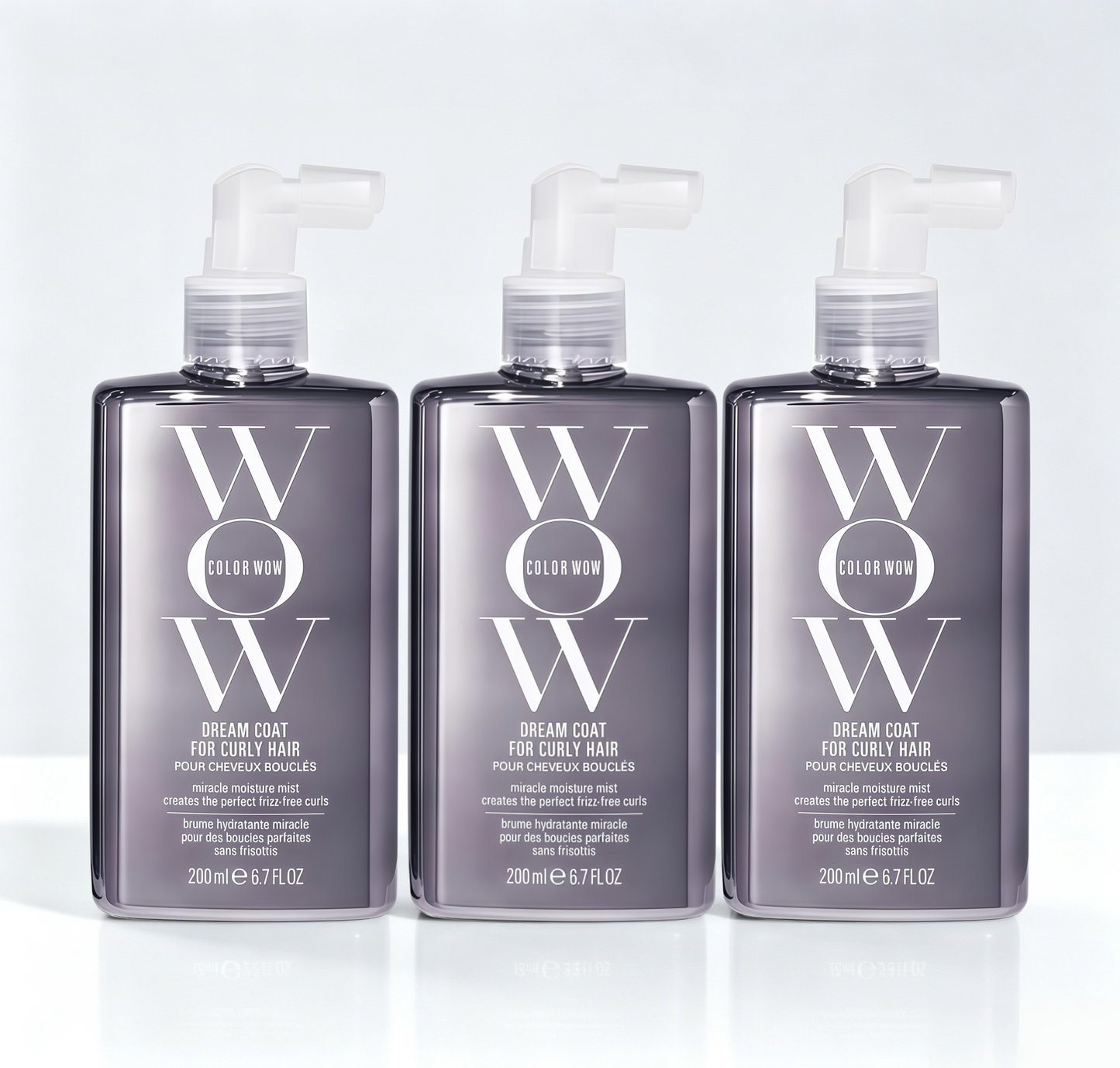 COLOR WOW Dream Coat for Curly Hair – Anti-Frizz Spray for Wavy & Curly Hair
