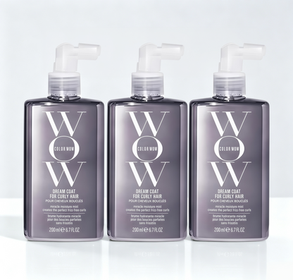 COLOR WOW Dream Coat for Curly Hair – Anti-Frizz Spray for Wavy & Curly Hair