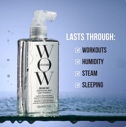 COLOR WOW Dream Coat Supernatural Spray – Anti-Frizz & Humidity-Proofing Spray